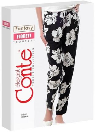 Брюки женские conte florete 176-64-92/xs, nero