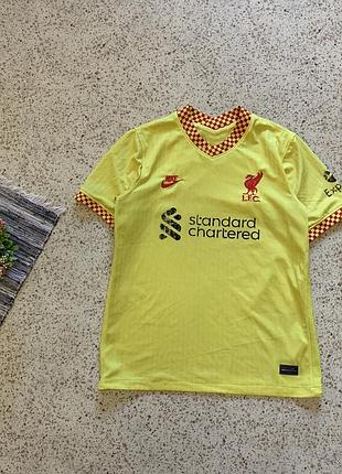 Nike liverpool home soccer jersey 2022-23 standard chartered футбольна футболка ліверпуль оригінал джерсі футбольне чоловіче