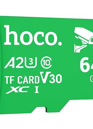 Карта памяти hoco microsdxc class 10 - 64gb (без адаптера)