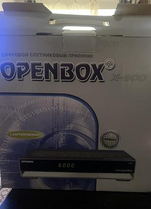 Openbox x 800 новий satellite receiver з пультом.
