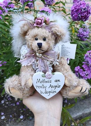 Редкий коллекционный мишка ангел donna salveta beary elegant оригинал из сша