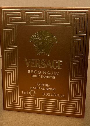 Versace eros najim pour homme parfum 1ml