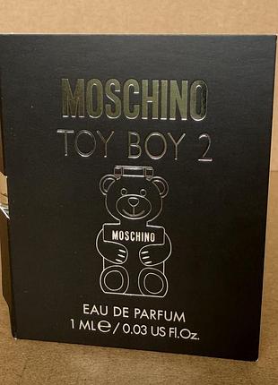 Moschino toy boy 2 edp, 1ml
