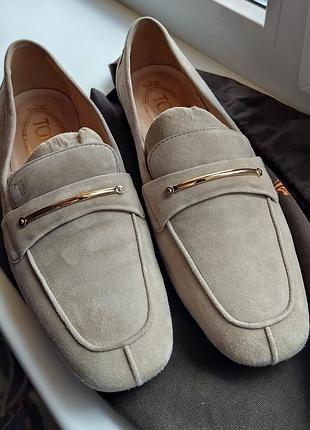 Лофери tod's розмір 37, натуральна шкіра.