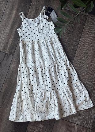 Сарафан в горох george 6-7 років next zara h&m
