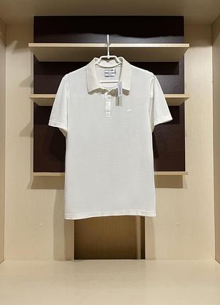 Lacoste, оригинал премиум поло, тенниска мерсеризованный хлопок