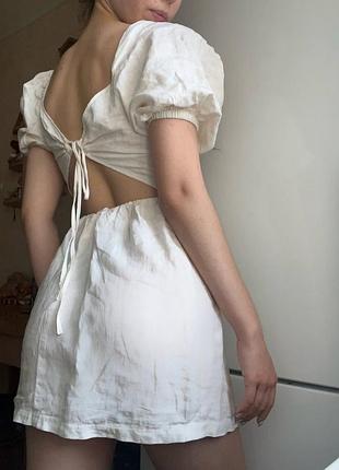 Льняна сукня
