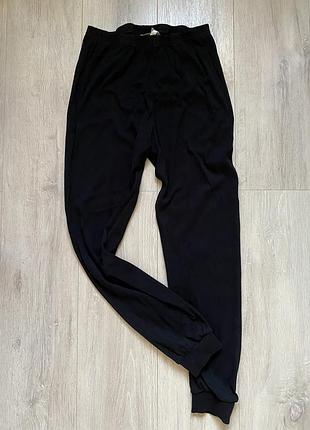 Чорні домашні штани на хлопчика, піжамні, h&m