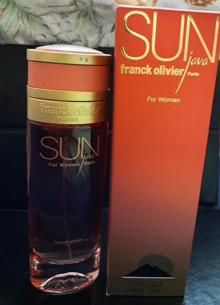 Franck olivier sun java for women,75 мл