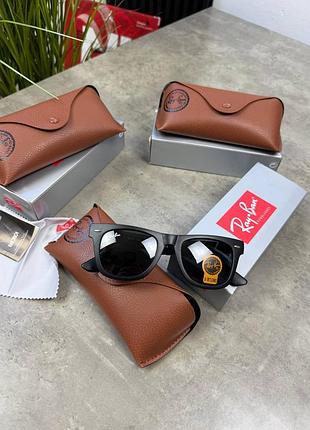 Сонцезахисні окуляри ray-ban / окуляри райбен чоловічі