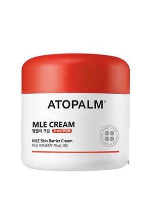 Крем для обличчя з церамідами та mle-комплексом atopalm mle cream 65 мл відновлення шкірного бар’єра, зволоження, для сухої та чутливої шкіри
