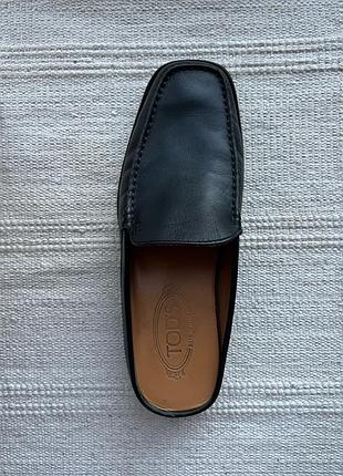 Кожаные лоферы tod’s  italy uk 7/eu 41