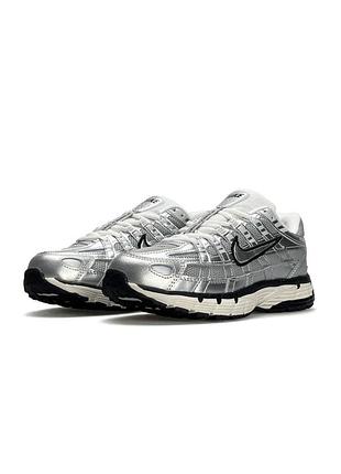 Nike p-6000 w silver beige