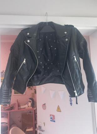 Кожанка h&amp;m 134