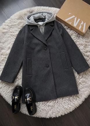 Пальто для дівчинки zara