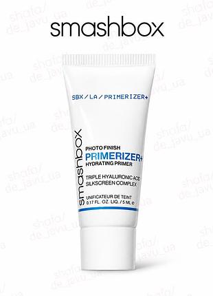 Зволодуючий праймер для обличчя smashbox photo finish primerizer+ hydrating primer with triple hyaluronic acid 5 ml