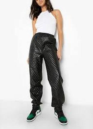 Кожаные джоггеры river island 0926 eur32
