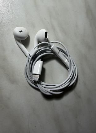 Наушники дротові apple, оригінальні