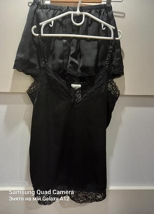 Комплект нижнего белья h&amp;m/майка и шорты/ размер s m