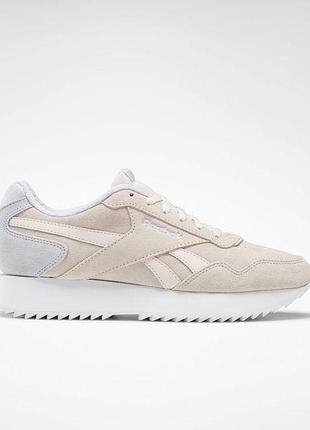 Замшевые reebok royal (38) 24.5см glide ripple женские кроссовки