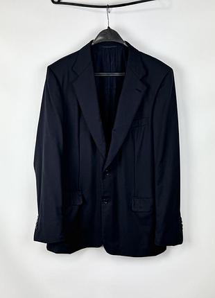 Піджак блейзер brioni palatino exclusively for a. taghi navy blue wool suit jacket blazer оригінал темно синій чоловічий вовняний розмір 41l