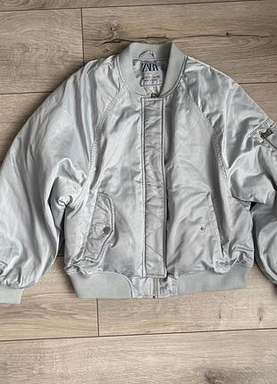 Бомбер zara | зріст 148-152