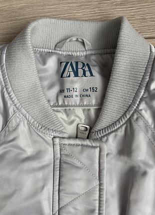 Бомбер zara | зріст 148-152 2