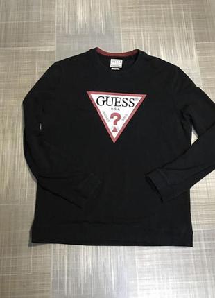Guess 💙чоловічий одяг/чорна кофта-світшот 💛44/xxl/52