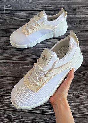 Кроссовки lacoste   с нюансом