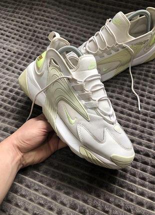 Nike zoom 2k (40.5-41) 26-26.5см женские кроссовки белые унисекс