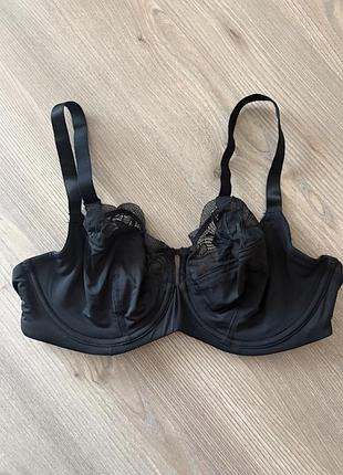 Чорний бюстгальтер з мереживом primark