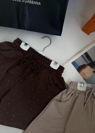 Шорты на девочку в камнях ✨ 5