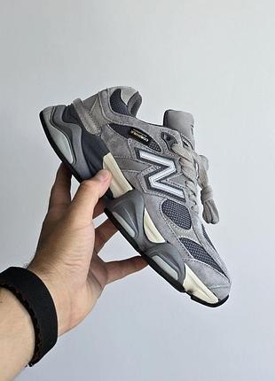 Женские серые кроссовки new balance 9060 cordura grey х нью беланс 40