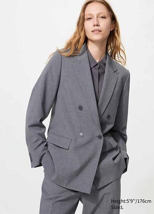 Классический пиджак uniqlo