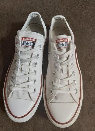 Кеды от converse all star оригинал. размер по бирке 39.