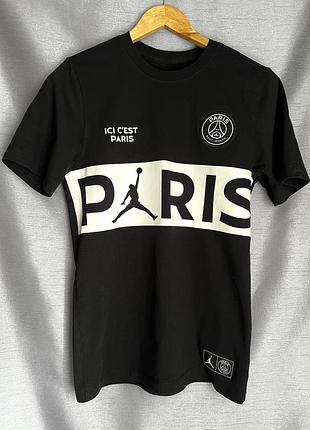 Чоловіча футболка jordan m j psg wordmark tee