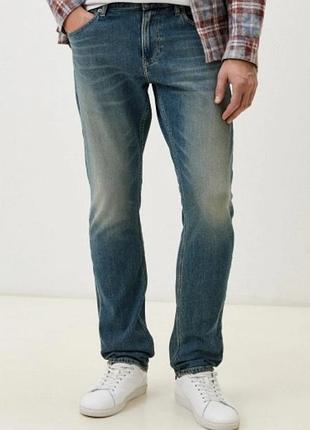 Чоловічі сині джинси jack & jones, розмір w32 l34 (оригінал).