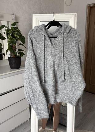 Жіночий теплий вʼязаний кардиган