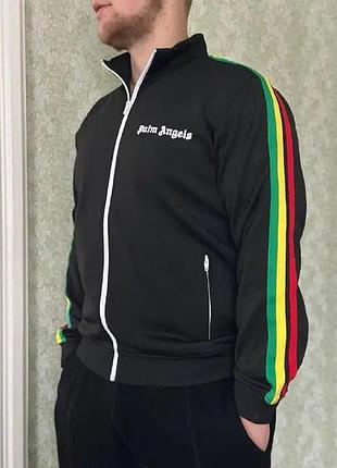 Кофта palm angels ямайка/кофта palm angels rasta/кофта чоловіча
