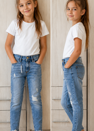 Фірмові джинси скінні river island molly (на 8 років / зріст 128 см)