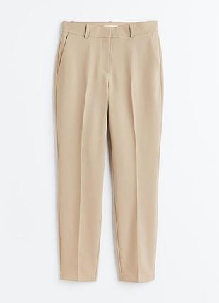 Брюки беж h&m класичні жіночі м
