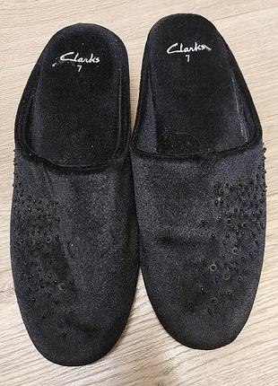 Домашние тапочки-мюли бренда clarks (04)