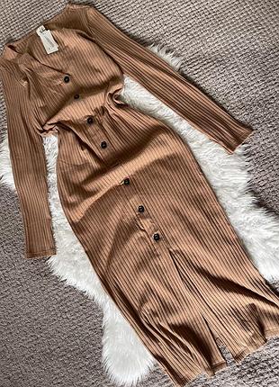 Сукня в рубчик river island р.8