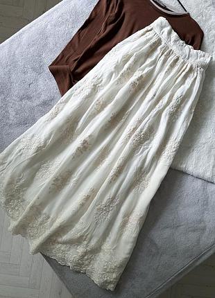 Мереживна спідниця zara