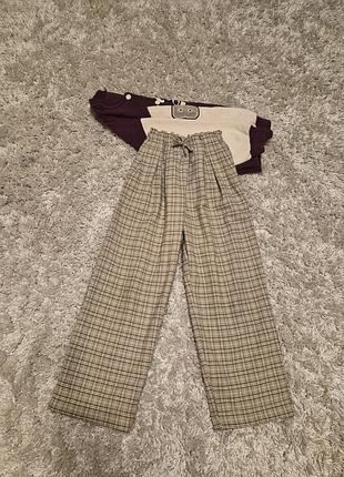 Брюки zara 122, 7, штани у школу теплі зара, 116-122 см, 5-7 років