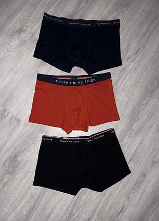 Набор tommy hilfiger оригинал трусы мужские шортики,боксерки томми хилфигер нижнее белье