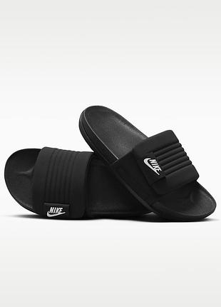 Оригинальн! сша! мужские тапочки nike offcourt adjust slide dq9624-001 тапочки в новом состоянии