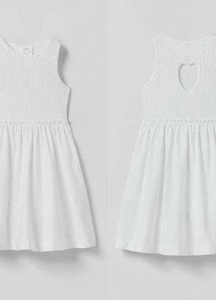 Платье белоснежно от zara.