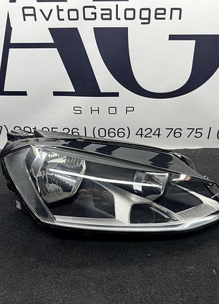 Фара передня права volkswagen golf vii 2012-2017, европа, галоген, оригінал, б.в., 5g1941006
