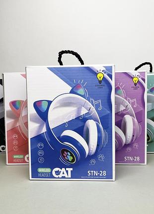 Беспроводные наушники cat ear rgb stn 28